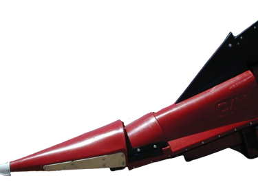 30-BI-1000S-LEA-RD -- CM 30'' Bi-Fold Complete End Assembly LH 1000 Series IH Red (Fender & Snout)